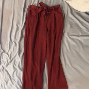 Maroon dress pants